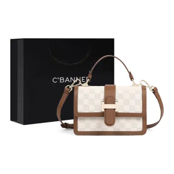C°BANNER Cow Leather With Synthetic Leather Shoulder Bag, Crossbody Bag, Handbag Regular Women's