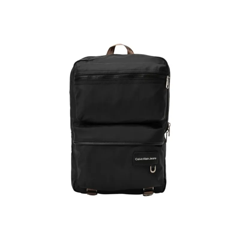 CALVIN KLEIN Fabric Backpack Small Size Men's Black-0