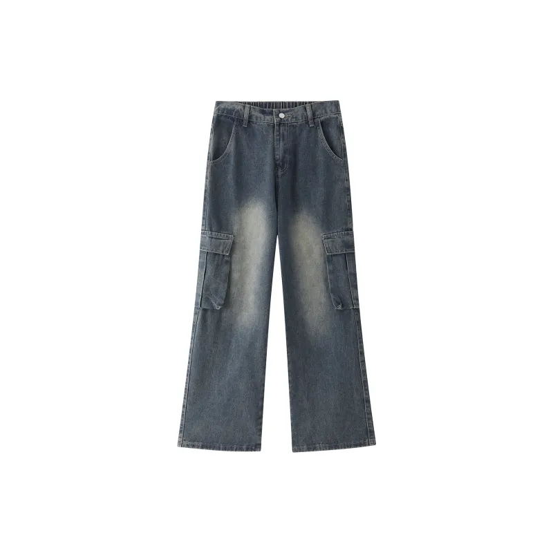 Qnxeey Jeans Unisex-8