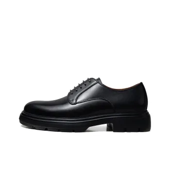 Zuti Dress Shoes Men Low Top Black