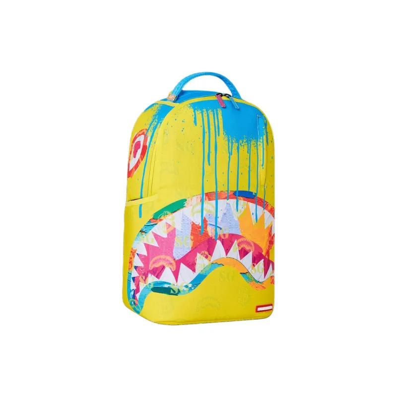 SPRAYGROUND Polyester Backpack Unisex Yellow-2