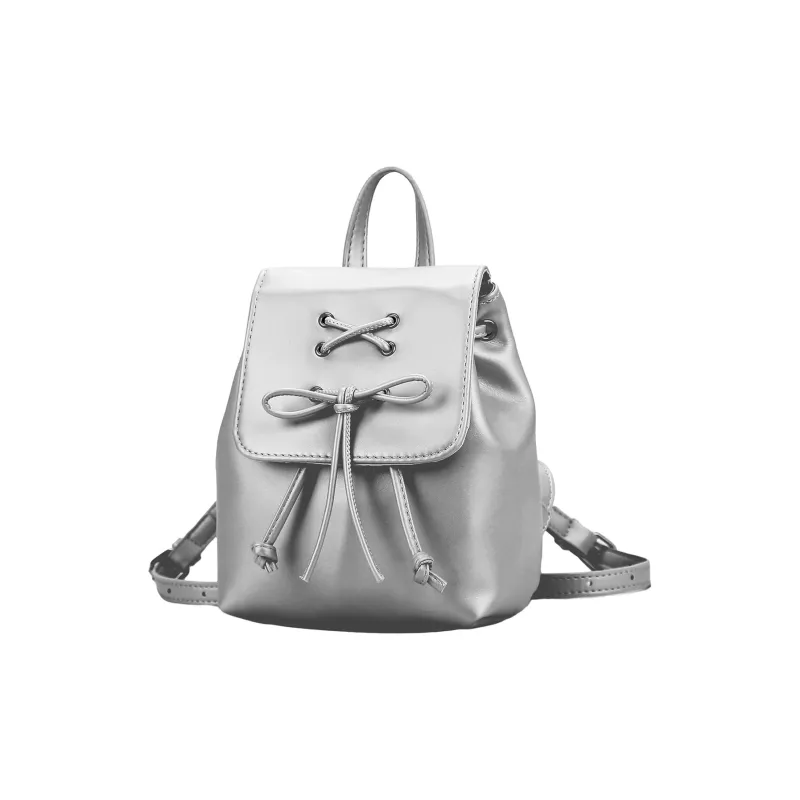 UNITE STAR PU Backpack Regular Women's Pearl White/Pearl Pink/Black/Silver-36