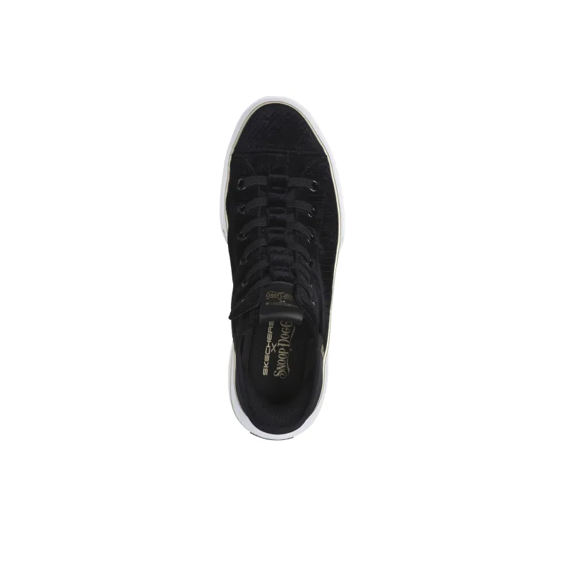 Snoop Dogg x Skechers Slip Ins Anti-Slip Wear-Resistant Low-Top Casual Shoes Men's Black-3