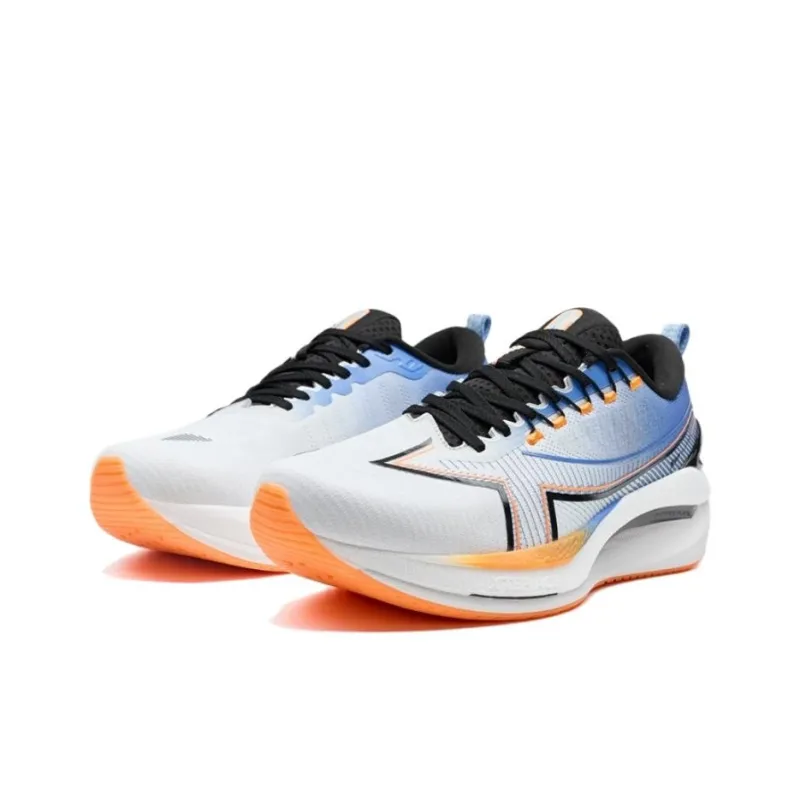 XTEP Tank Ma Anti Slip Wear Resistant Low Top Casual Running Shoes Men's Blue White Black-2