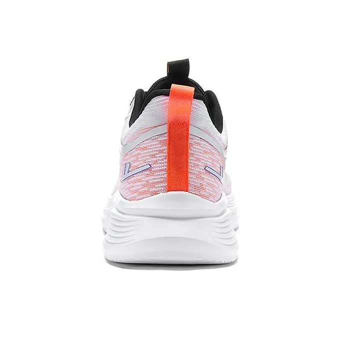 Warrior Wear resistant Lightweight Breathable And Non slip. Low Top Casual Running Shoes Men's White Orange-2