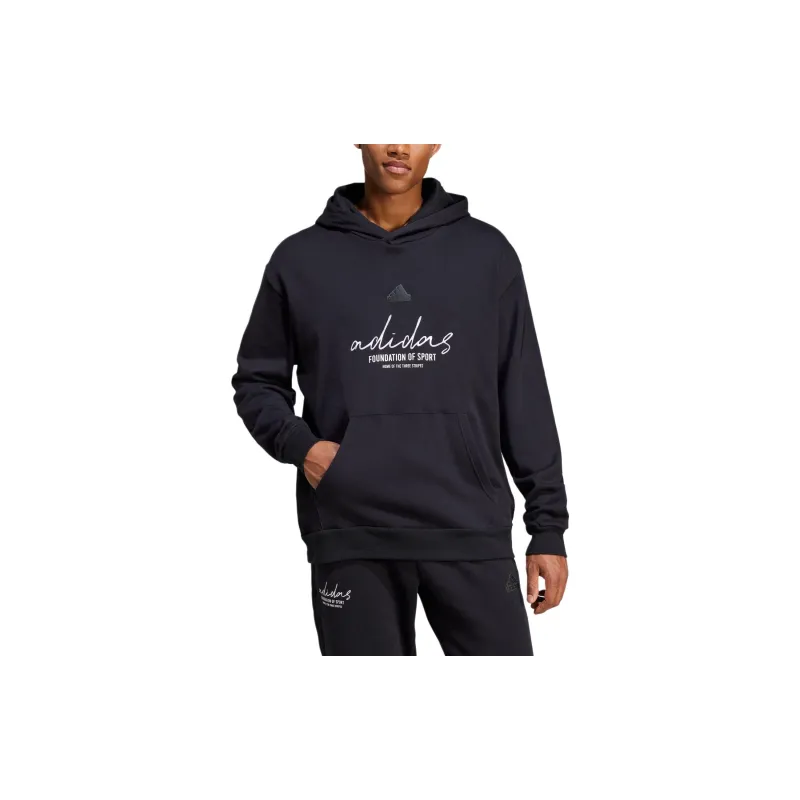 Adidas BRAND LOVE FRENCH TERRY Sweatshirt Men's Black-1