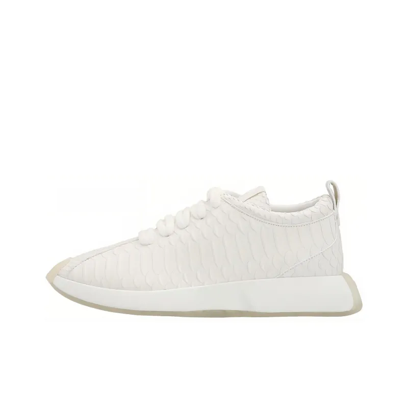 Giuseppe Zanotti/GZ Fero Cushioned Slip Resistant Abrasion Resistant Low Top Casual Shoes Men's White-0