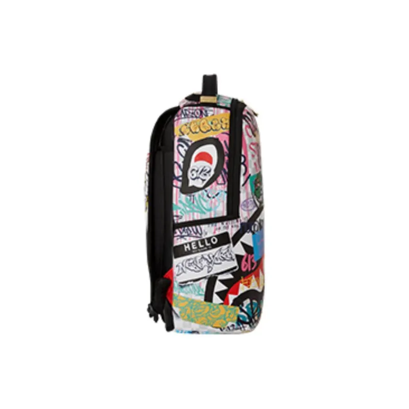 SPRAYGROUND Artificial Leather Backpack Unisex Multicolor-3