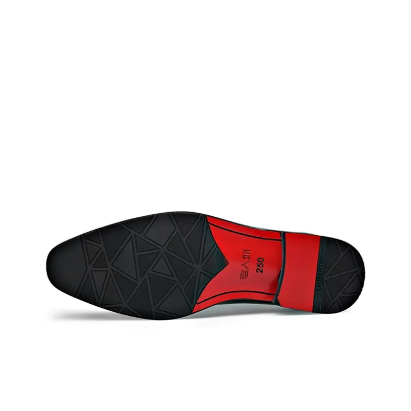 LAORENTOU Dress Shoes Men's Black-4