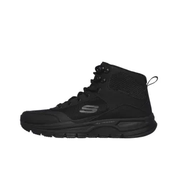 Skechers Escape Plan Anti-Slip Wear-Resistant High-Top Trail Running Running Shoes Men's Black