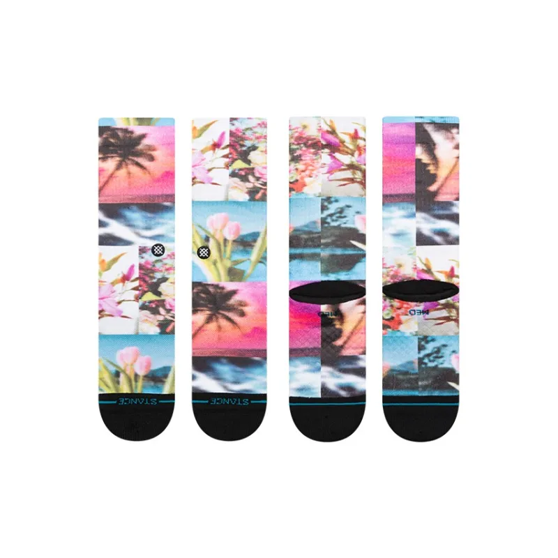 Stance Mid Calf Socks Women's 1 Pack Mixed Color-4