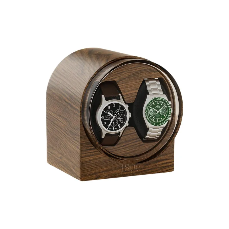 Brilliant Victory Gate Collection 1 Number Of Digits 2 Number Of Digits Watch Winder Walnut Wood Grain Timber Unisex-3