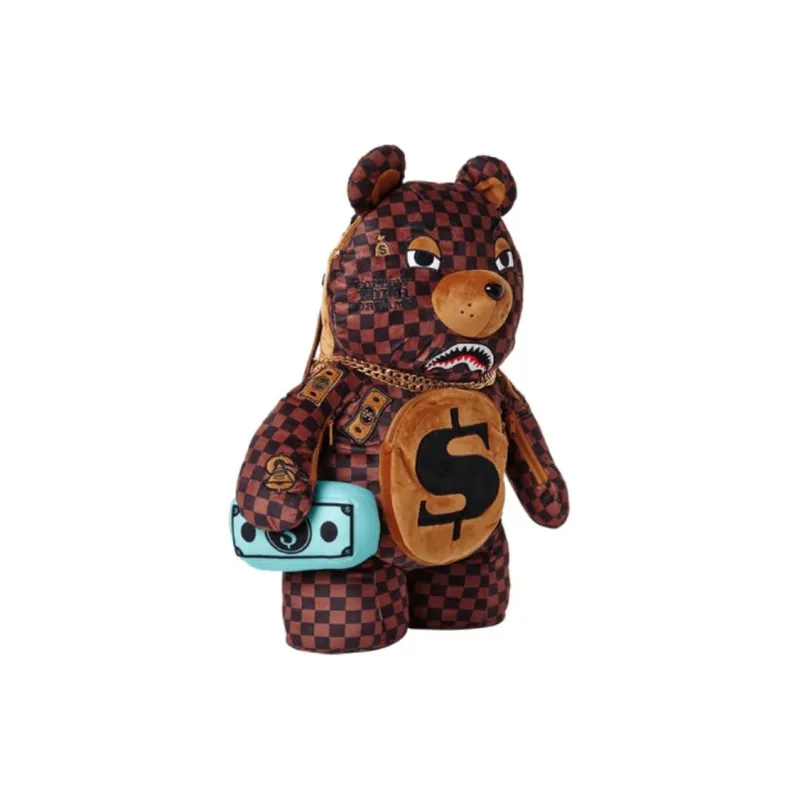 SPRAYGROUND Polyester Backpack Tubas Unisex Dark Umber-1