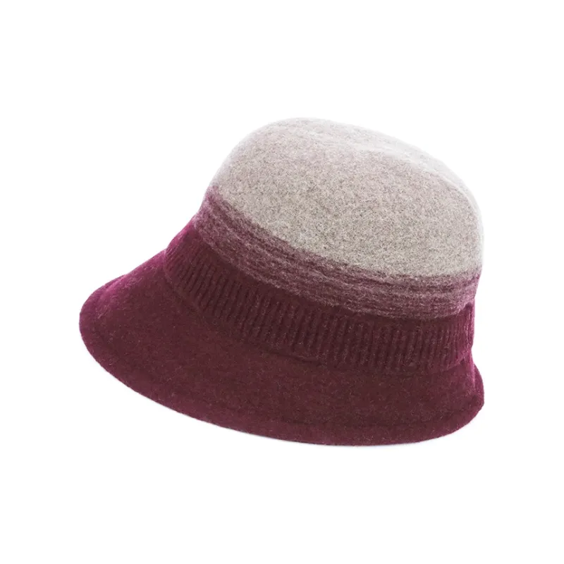 MARJAKURKI Wool Beanie Atmosphere Advanced Greeting Card Shopping Bag Bucket Hat Unisex-3