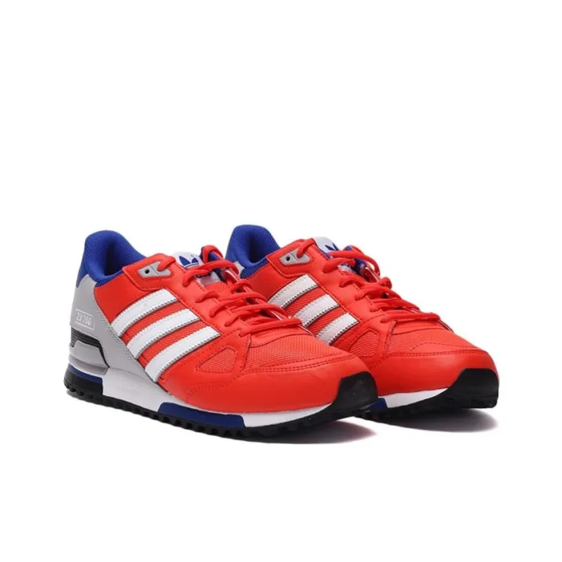 Adidas Originals ZX 750 Anti-Slip Wear-Resistant Low-Top Casual Shoes Unisex Red-1