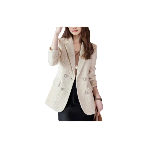 Wbwq Business Suits Women's Beige