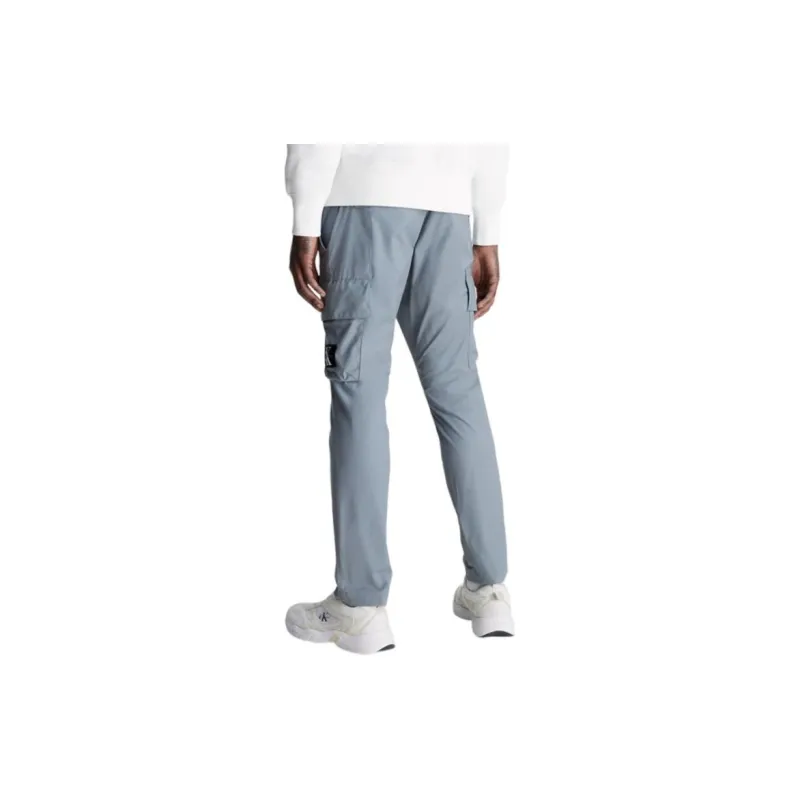 CALVIN KLEIN Cargo Pants Men's Light Blue Gray-4
