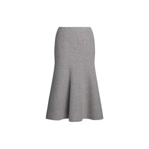 Polo Ralph Lauren Casual Long Skirts Women's Gray