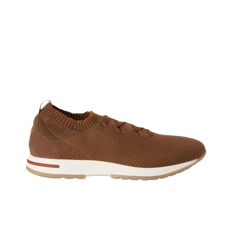 Loro Piana 360 LP Flexy Walk Low Top Casual Shoes Men's Tan-1