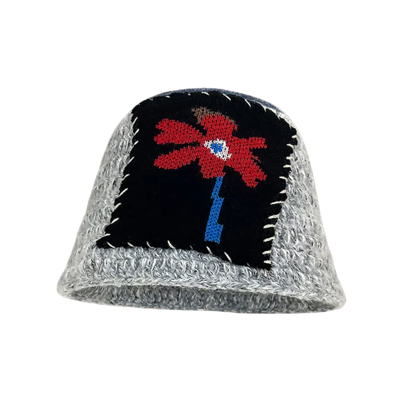 IOTS Minimalist Style Versatile Design For Autumn And Winter Warmth Bucket Hats Unisex-8