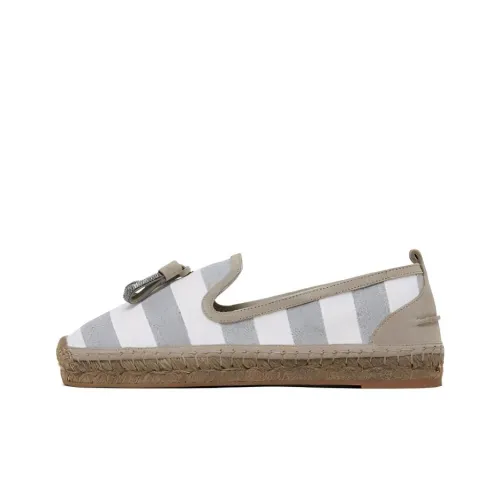 Brunello Cucinelli Striped Canvas Espadrilles