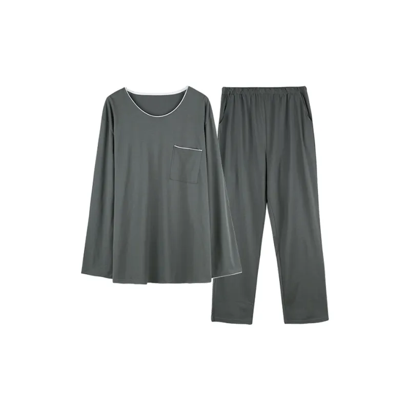 H YXIANG Men Pajama Sets-6