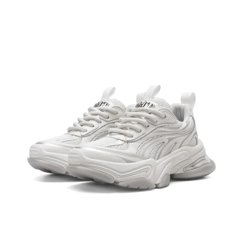 PMT Fashion Casual Cushioning Anti-Slip And Wear-Resistant Height Increasing Low-Top Chunky Sneakers Unisex-12