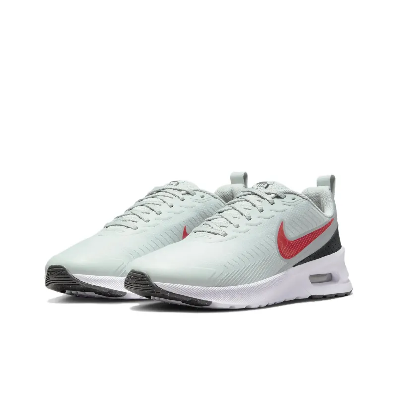 Nike Air Max Nuaxis Light Silver Light Pumice White Picante Red-2