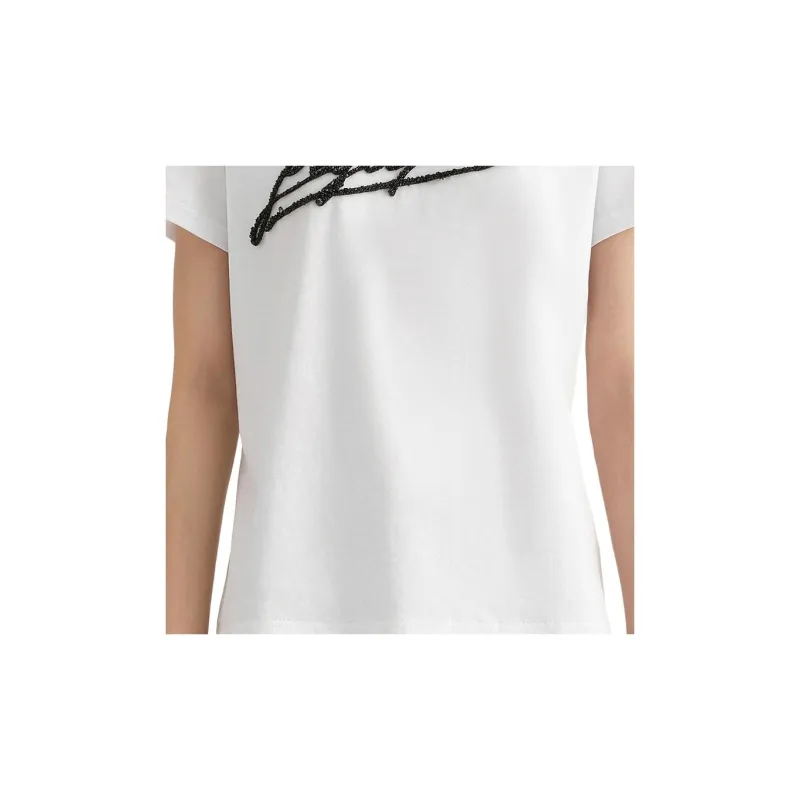 KARL LAGERFELD T Shirt Women's White-6