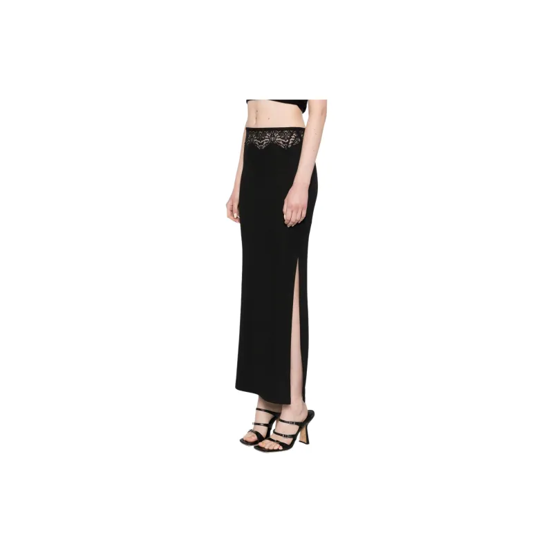 Christopher Esber Lace Inset Skirt-2