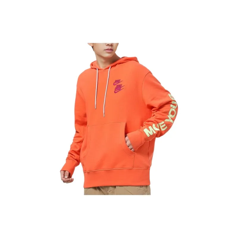 Nike Sweatshirts Men Orange-2