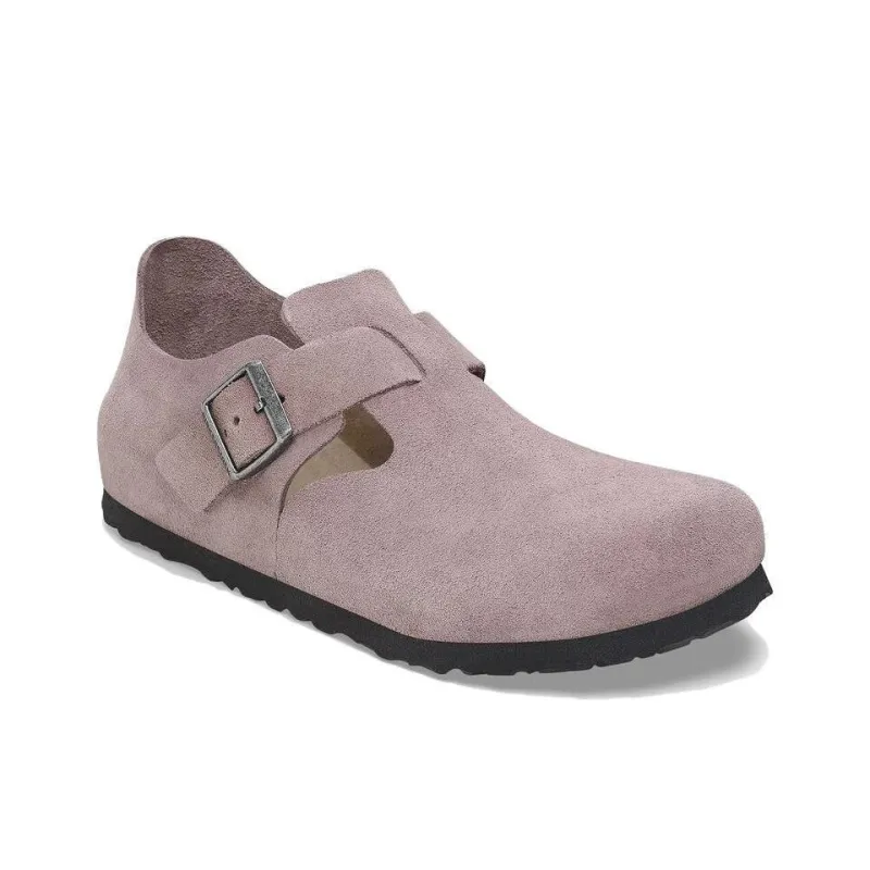 Birkenstock London Low Top Casual Shoes Unisex Purple-2