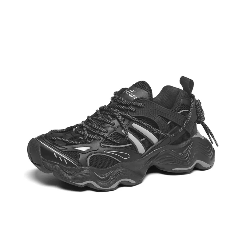 TCELLARS Cushioning Anti-Slip And Wear-Resistant Support Lightweight Height Increasing Low-Top Chunky Sneakers Unisex-2