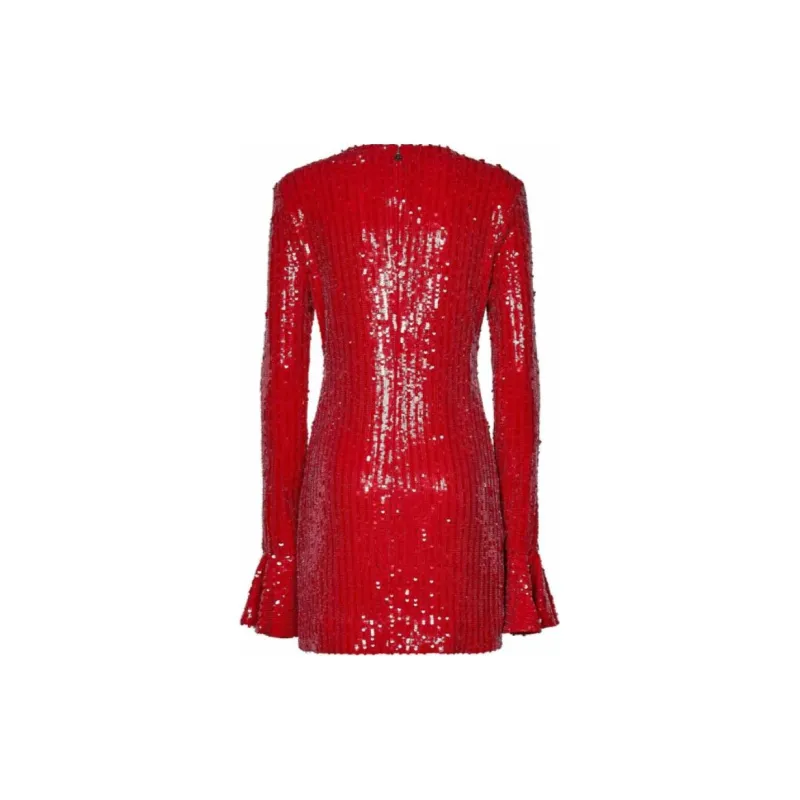Rotate Sequin Embellished Mini Dress-1