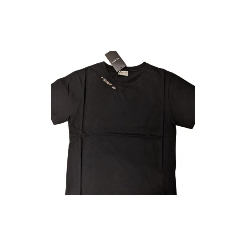 SAINT LAURENT T Shirts Women's Black-4