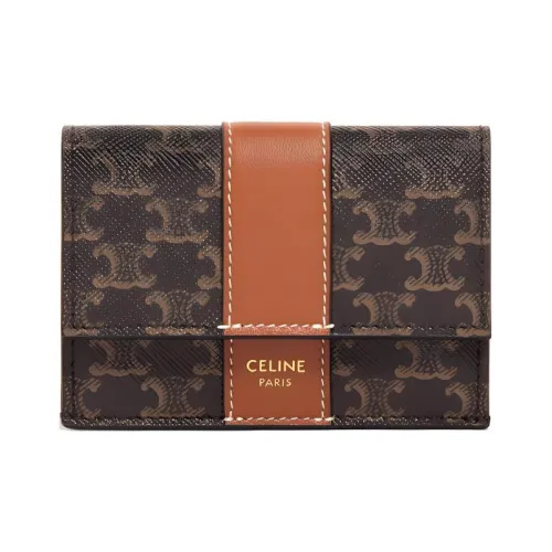 CELINE Triumphal Arch Wallets