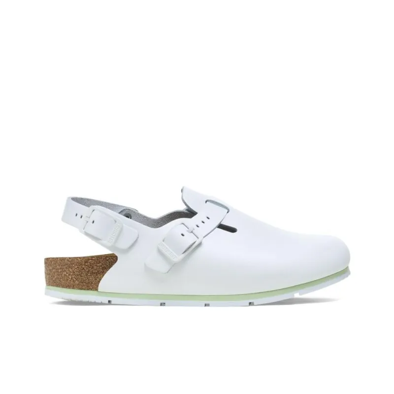 Birkenstock Rubber Sole Abrasion Resistant Wrap toe Slippers Unisex White-1