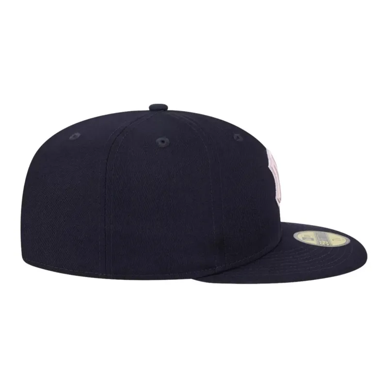 New Era Polyester Baseball Caps Men's Marine Blue-3