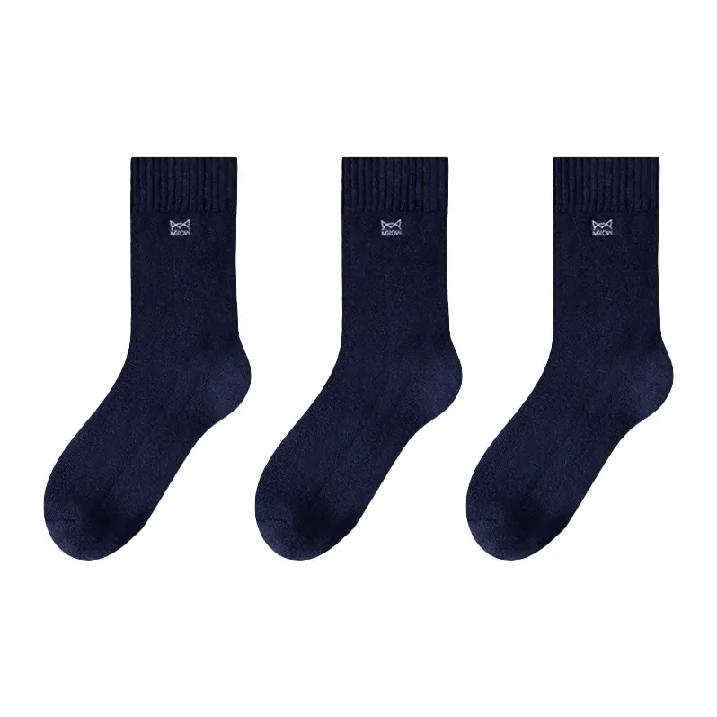 MIIOW Crew Socks For Fall And Winter Men's 3 Pack-12