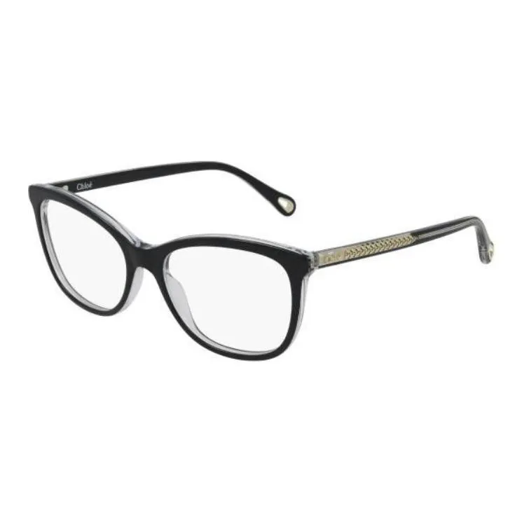 Chloe Acetate Oval Sunglasses Men's Black-1