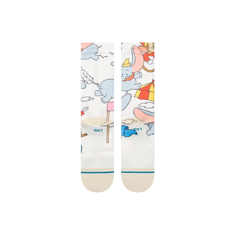 Stance x DISINI Mid Calf Socks Unisex Ecru-2