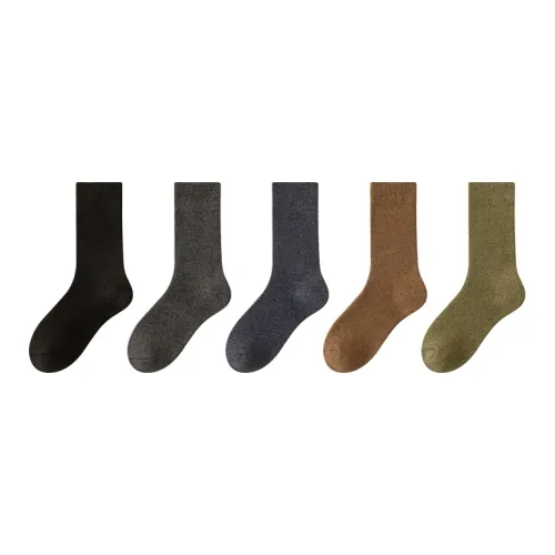 Top Melon Mid-Calf Socks Men's 5 Pack