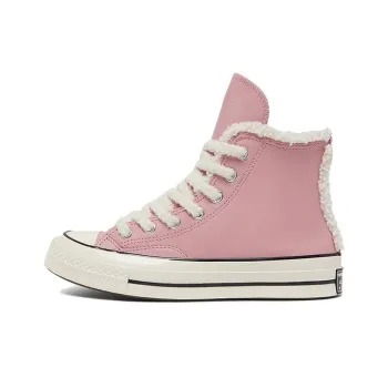 Converse Chuck 70 Anti Slip Wear Resistant High Top Canvas Shoes Unisex Pink