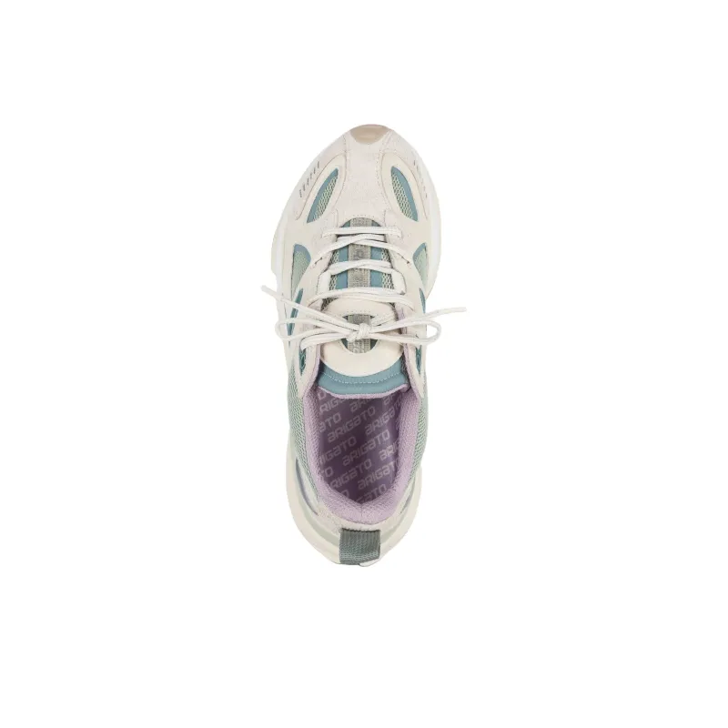 Axel Arigato Satellite Runner Low Top Casual Shoes Men's Ecru-4