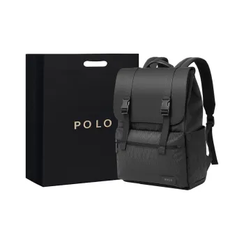 POLO Synthetic Leather Backpack Large Size Men's Multicolor