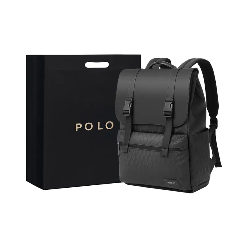 POLO Synthetic Leather Backpack Tubas Men's Multicolor-0