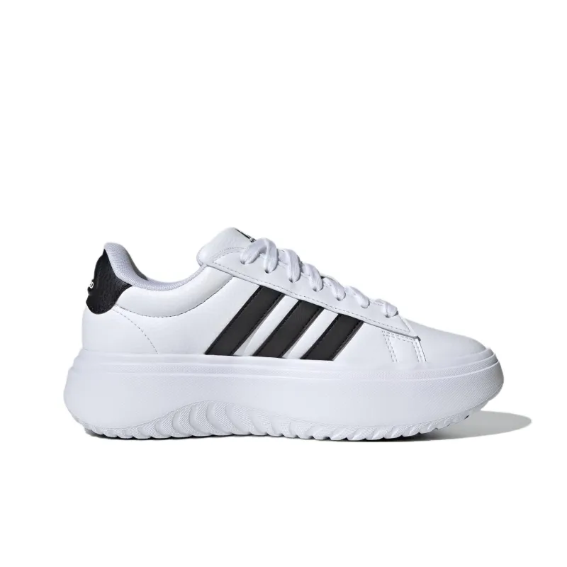 Grand Court Women's Adidas Platform 'White Black' Women's-1