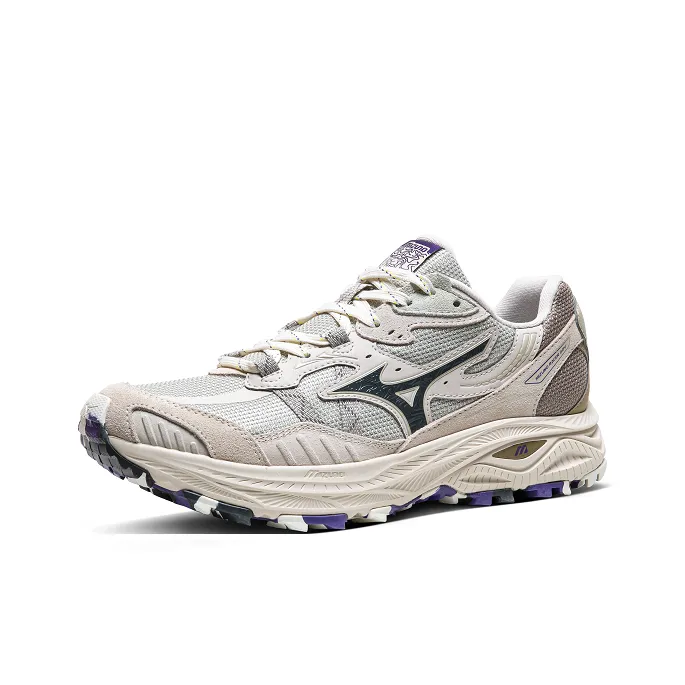 Mizuno Racer ADV Abrasion Resistant, Breathable, Lightweight Low Top Running Shoes Unisex Beige-1