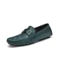 Blue[Leather Shoe Size : Athletic Shoes Size 41 = Size 40 in This Model]