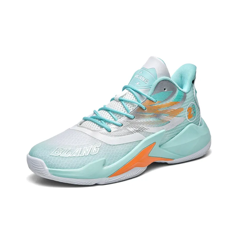 MUSNODO Breathable Coverage Support Mid Top Basketball Shoes Unisex-21
